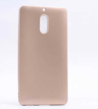 Nokia 6 Uyumlu Kılıf Soft Flexible Matte Silicone, Ultra Esnek Ultra ince Ultra Koruyucu Pürüzsüz Mat Silikon