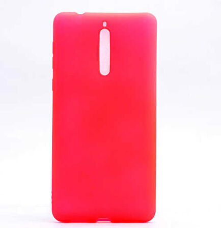 Nokia 8 Uyumlu Kılıf Soft Flexible Matte Silicone, Ultra Esnek Ultra ince Ultra Koruyucu Pürüzsüz Mat Silikon