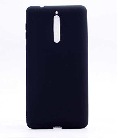 Nokia 8 Uyumlu Kılıf Soft Flexible Matte Silicone, Ultra Esnek Ultra ince Ultra Koruyucu Pürüzsüz Mat Silikon