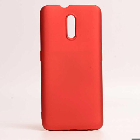 Oppo Reno Uyumlu Kılıf Soft Flexible Matte Silicone, Ultra Esnek Ultra ince Ultra Koruyucu Pürüzsüz Mat Silikon
