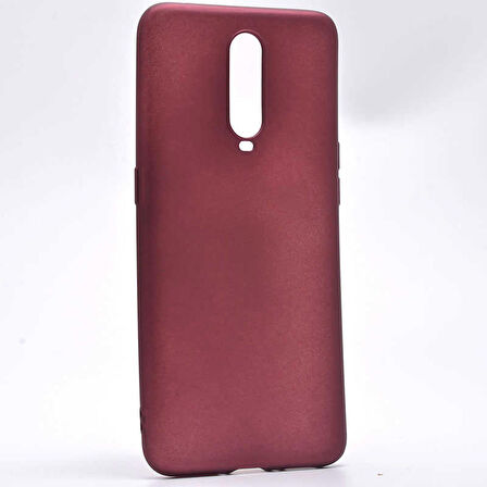 Oppo RX17 Pro Uyumlu Kılıf Soft Flexible Matte Silicone, Ultra Esnek Ultra ince Ultra Koruyucu Pürüzsüz Mat Silikon