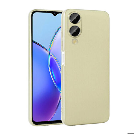 Vivo Y17S Uyumlu Kılıf Soft Flexible Matte Silicone, Ultra Esnek Ultra ince Ultra Koruyucu Pürüzsüz Mat Silikon