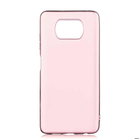 Xiaomi Poco X3 Uyumlu Kılıf Soft Flexible Matte Silicone, Ultra Esnek Ultra ince Ultra Koruyucu Pürüzsüz Mat Silikon