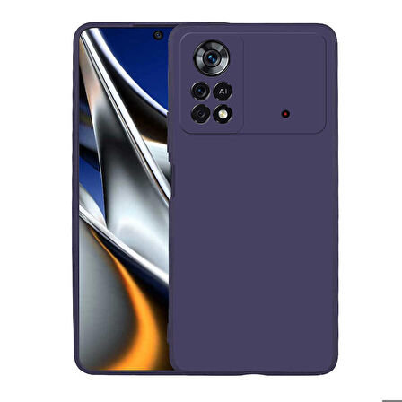 Xiaomi Poco X4 Pro 5G Uyumlu Kılıf Soft Flexible Matte Silicone, Ultra Esnek Ultra ince Ultra Koruyucu Pürüzsüz Mat Silikon