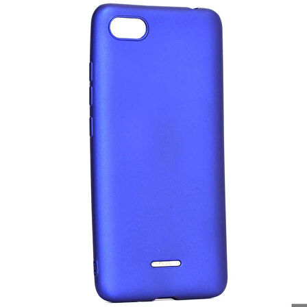Xiaomi Redmi 6A Uyumlu Kılıf Soft Flexible Matte Silicone, Ultra Esnek Ultra ince Ultra Koruyucu Pürüzsüz Mat Silikon