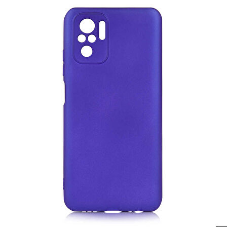 Xiaomi Redmi Note 10 Uyumlu Kılıf Soft Flexible Matte Silicone, Ultra Esnek Ultra ince Ultra Koruyucu Pürüzsüz Mat Silikon