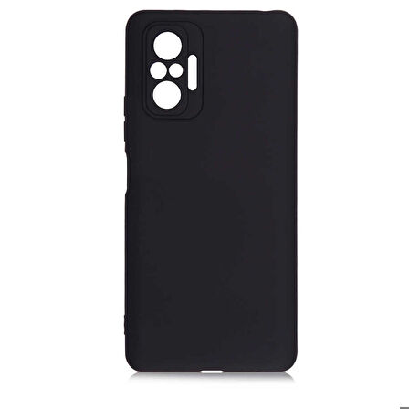 Xiaomi Redmi Note 10 Pro Uyumlu Kılıf Soft Flexible Matte Silicone, Ultra Esnek Ultra ince Ultra Koruyucu Pürüzsüz Mat Silikon
