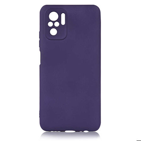 Xiaomi Redmi Note 10S Uyumlu Kılıf Soft Flexible Matte Silicone, Ultra Esnek Ultra ince Ultra Koruyucu Pürüzsüz Mat Silikon