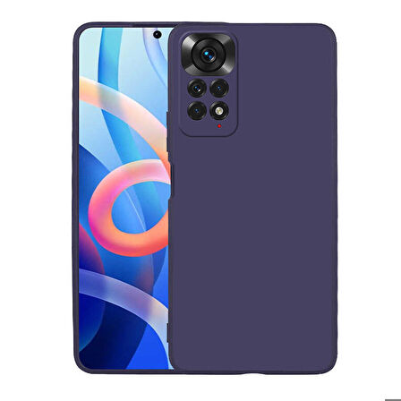 Xiaomi Redmi Note 12 Pro 4G Uyumlu Kılıf Soft Flexible Matte Silicone, Ultra Esnek Ultra ince Ultra Koruyucu Pürüzsüz Mat Silikon