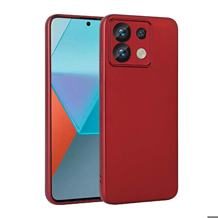 Xiaomi Redmi Note 13 Pro 5G Uyumlu Kılıf Soft Flexible Matte Silicone, Ultra Esnek Ultra ince Ultra Koruyucu Pürüzsüz Mat Silikon