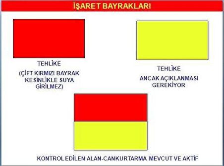 Cankurtaran Bayrak Seti 3' lü