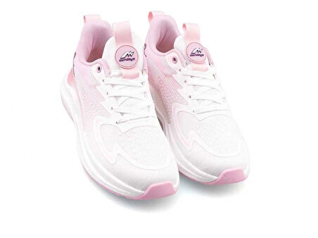 OWNDAYS Z-5472 Bayan Anorak Sneaker Spor Ayakkabı BEYAZ_ PUDRA PEMBE