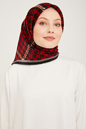 Armine Nostalji Serisi İpek Twill Eşarp 9000D-35