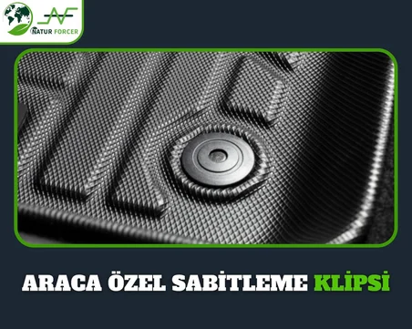 Fiat Doblo Panelvan 2010-2015 Birebir Uyumlu Araca Özel 4D Havuzlu Oto Paspas Mars