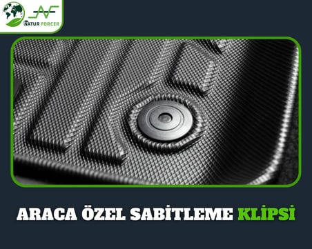 Seat Ateca 2016 Ve Sonrası Birebir Uyumlu Araca Özel 4D Havuzlu Oto Paspas Mars