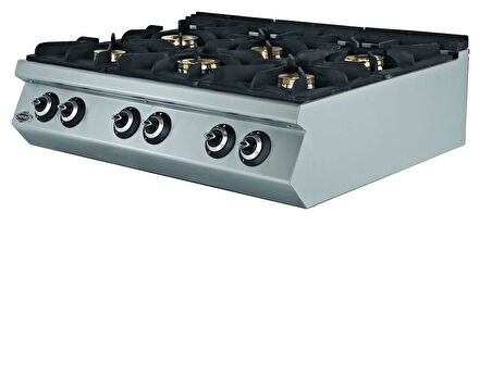 Empero EMP.PLS.7KG030 Gazlı Ocak 6 Brülörlü - LPGli