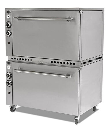 Empero EMP.KFR.02 Kuzu Pişirme Fırını 2 Katlı - LPGli