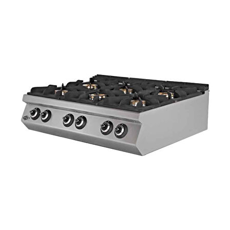 Empero EMP.PLS.7KG030 Gazlı Ocak 6 Brülörlü - Doğalgazlı