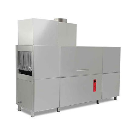 Empero EMP.3000-SAG-R Konveyörlü Bulaşık Makinesi Kurutma Tünelli