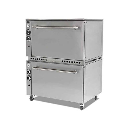 Empero EMP.KFR.02 Kuzu Pişirme Fırını 2 Katlı - Doğalgazlı