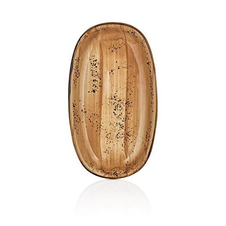 By Bone - Zest - ZT-15-OV - Oval Tabak - 15 cm - Vintage 12 Adet