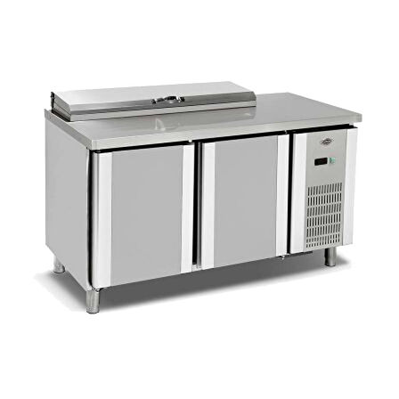 Empero EMP.200.70.01-PSO Pizza ve Salata Buzdolabı 3 Kapılı 500 L