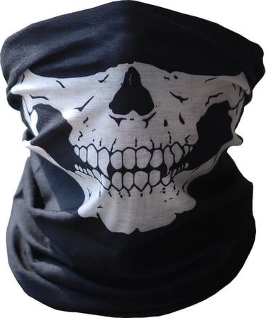 Motorcu Boyunluk Baf Buff Bandana 25x48 Cm Model 7