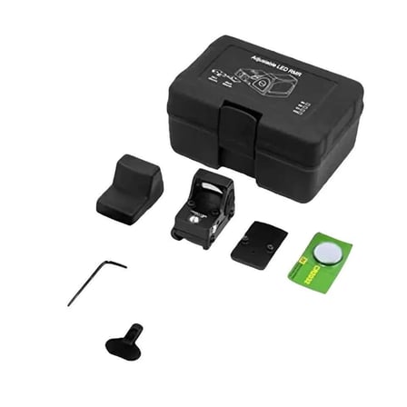 Mini Tactical Reflex Red Dot Sight 22mm  Kompakt Tasarım, 7 Kademeli Aydınlatma