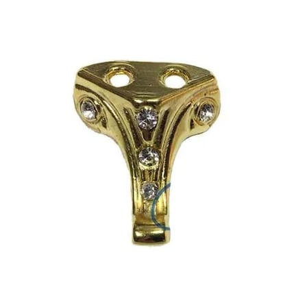 Moda Taşlı Ahşap, Mdf, Sunta Sandık Ayağı, Kutu Ayak 2,5 Cm - Sarı