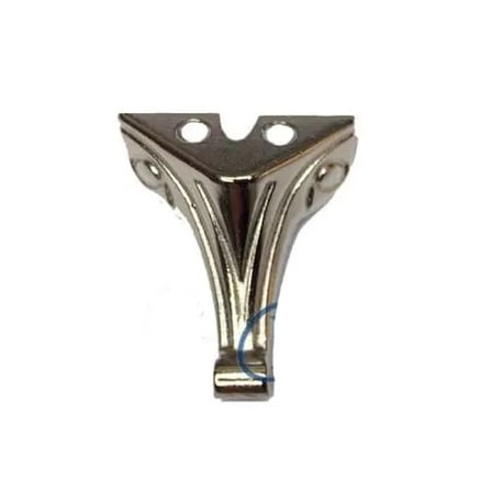 Moda Ahşap, Mdf, Sunta Sandık Ayağı, Kutu Ayak 2,5 Cm - Nikel