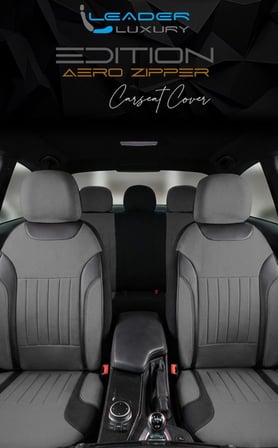 Volkswagen Golf Mk 4 Station Wagon Uyumlu Lüx Deri Detaylı Tay Tüyü Oto Koltuk Kılıfı Ön Arka Takım Edition Serisi Füme