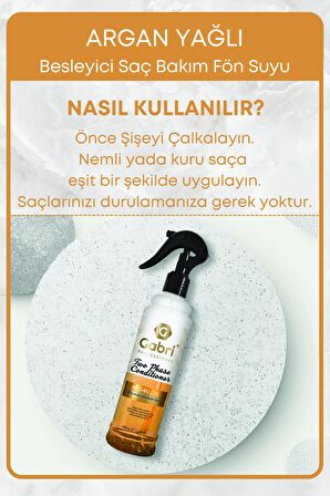 Argan Yağlı Besleyici Onarıcı Saç Bakım Spreyi 400 ml