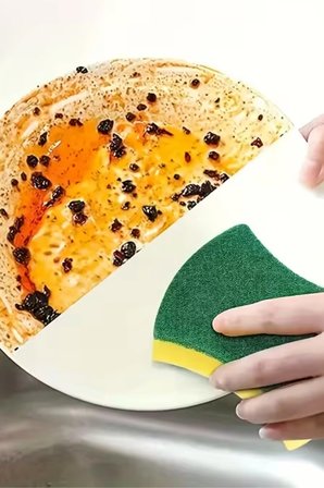 3 Lü Bulaşık Süngeri Mega Ekonomik Paket, Çok Amaçlı Yüzey Süngeri
