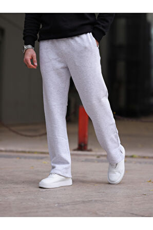 Kalın İçi Pamuklu Paça Detaylı Rahat Eşofman