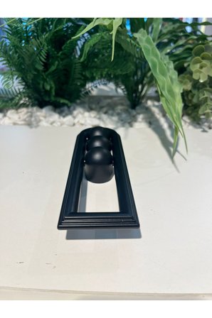 Padova Metal Kulp 64mm Mat Siyah Dolap Kapak Tv Ünite Modern Çekmece Mobilya Komodin Şifonyer