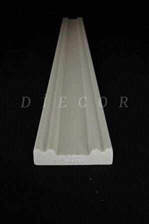 Boyanabilir Dekoratif Özel Hazır Kesim 4 cm Duvar Çıtası