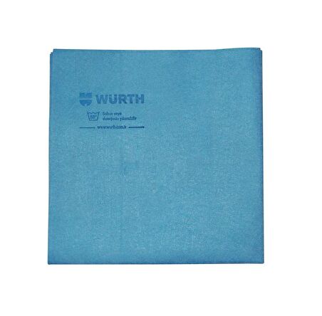 WÜRTH SENTETİK GÜDERİ BEZ - 40X40 CM - MAVİ - 170GR