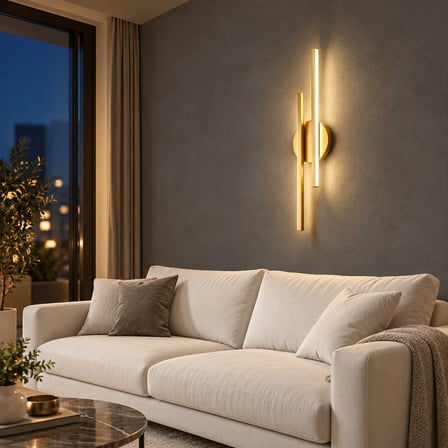 PARS Şarjlı Modern LED Duvar Apliği Günışığı Taşınabilir Usb