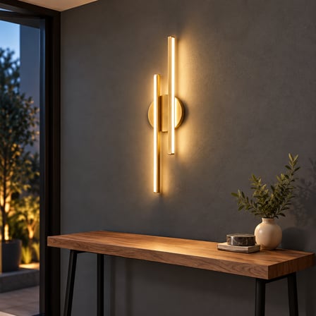 PARS Şarjlı Modern LED Duvar Apliği Günışığı Taşınabilir Usb