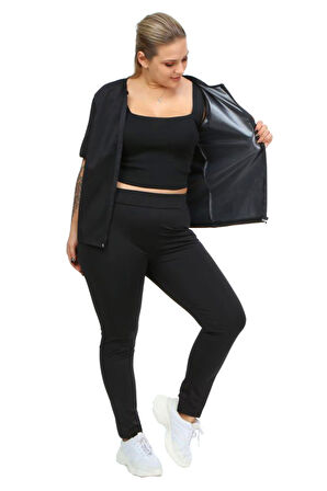 Pastimore Fermuarlı Termal Sauna badi Takım