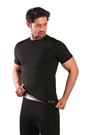 Pastimore Termal Sauna Kısa Kol Erkek Atlet