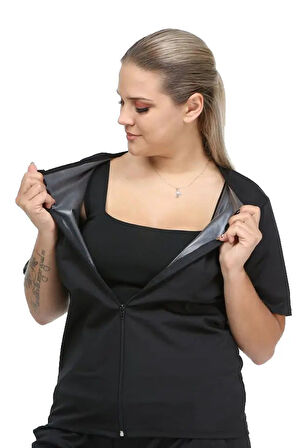 Pastimore Termal Sauna Fermuarlı Atlet