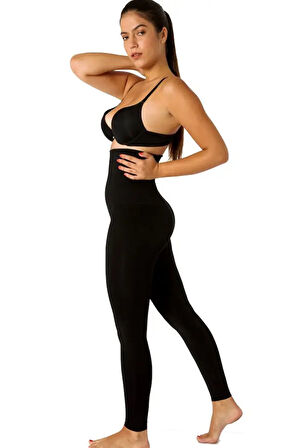 Pastimore Yüksek Bel Korse Tayt