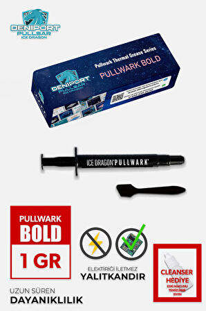 Pullsar® Pullwark Bold 1 gr 20W/M-K Termal/thermal Macun | Yüksek Performanslı ve Iletken Macun
