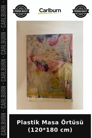 Özel Üretim Plastik Masa Örtüsü (120*180 cm) Yazlık Düzen