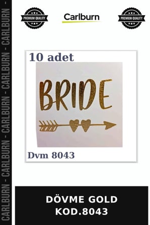Premium DÖVME GOLD KOD.8043 Aksesuar Sunum Masa Üstü