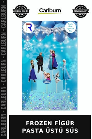 Özel Seri FROZEN FİGÜR PASTA ÜSTÜ SÜS Süsleme Parti Malzemesi Aktivite