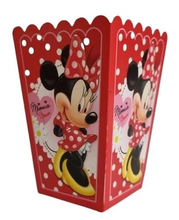 Premium Mickey Mouse Mısır 8’li Parti Süsü Aktivite Tatlı İkramı