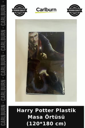 Delux Serisi Harry Potter Plastik Masa Örtüsü (120*180 cm) Alışveriş Parti Eğlence