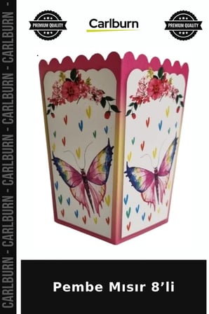 Delux Serisi Pembe Mısır 8’li Kutlama Seçenek Alışverişleri